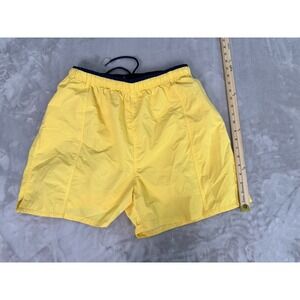 Boca‎ Classic Mens Swimming Trunk Short Yellow  Size Large